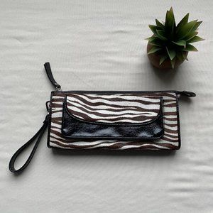 Talbot's Zebra Wristlet